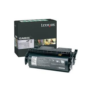 12A6835 Toner Noir 20k pour imprimante Lexmark T520, T522