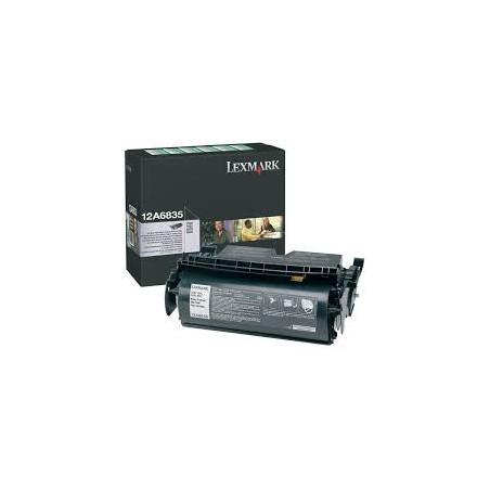 12A6835 Toner Noir 20k pour imprimante Lexmark T520, T522 12A6835 Toner Noir 20k pour imprimante Lexmark T520, T522