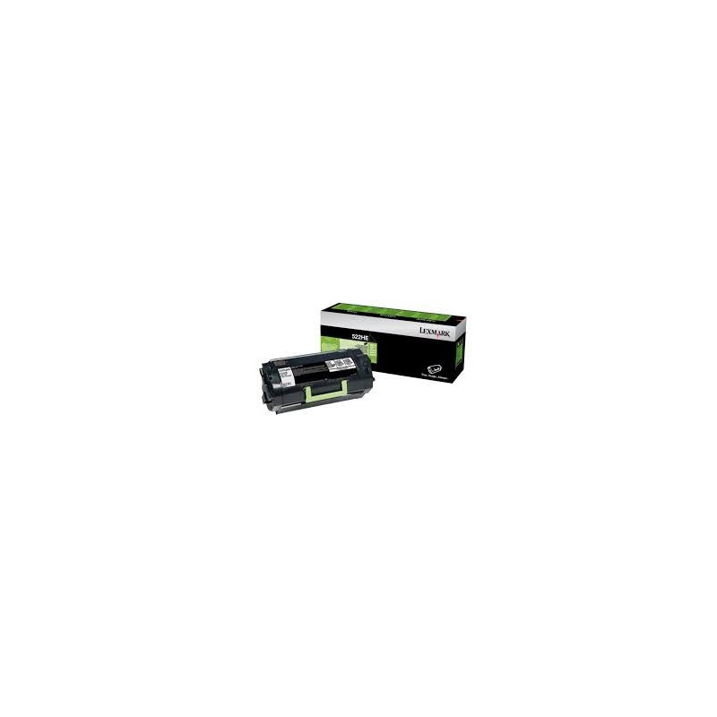 52D2H0E Toner Noir 25k pour imprimante  Lexmark MS810, MS811 et MS812