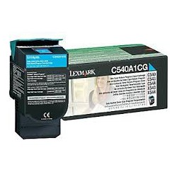 C540A1CG Toner Cyan pour imprimante Lexmark C540, C543, C544, C546, X543, X544