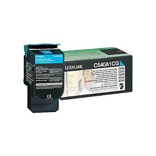 C540A1CG Toner Cyan pour imprimante Lexmark C540, C543, C544, C546, X543, X544