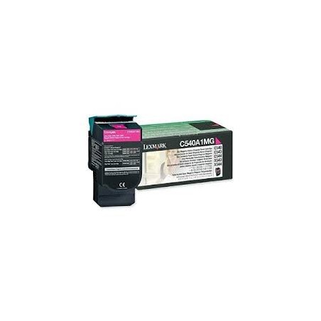 C540A1MG Toner Magenta imprimante Lexmark C540 C543 C544 C546 X543 X544 C540A1MG Toner Magenta imprimante Lexmark C540 C543 C544 C546 X543 X544