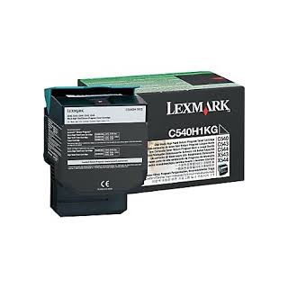 C540H1KG Toner Noir pour imprimante Lexmark C543, X543, C544, X544, C546, X546, X548