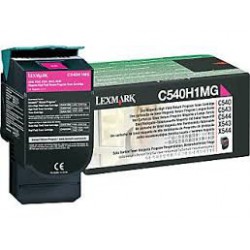 C540H1MG Toner Magenta pour imprimante Lexmark C543, X543, C544, X544, C546, X546, X548