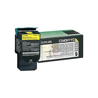 C540H1YG Toner Jaune pour imprimante Lexmark C543, X543, C544, X544, C546, X546, X548