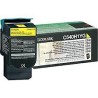 C540H1YG Toner Jaune pour imprimante Lexmark C543, C544, C546