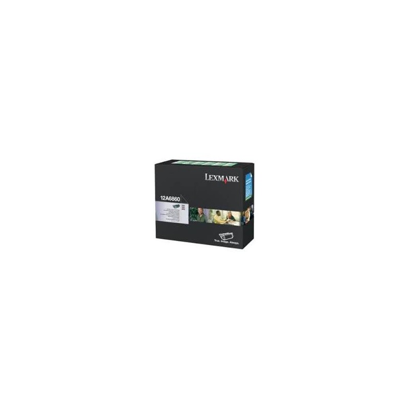 12A6860 Toner Noir 10k pour imprimante Lexmark Optra T620, T622