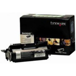 64416XE Toner Noir 32k pour imprimante Lexmark Optra T644/DN/DTN/N/TN