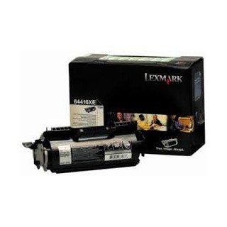 64416XE Toner Noir 32k pour imprimante Lexmark Optra T644/DN/DTN/N/TN