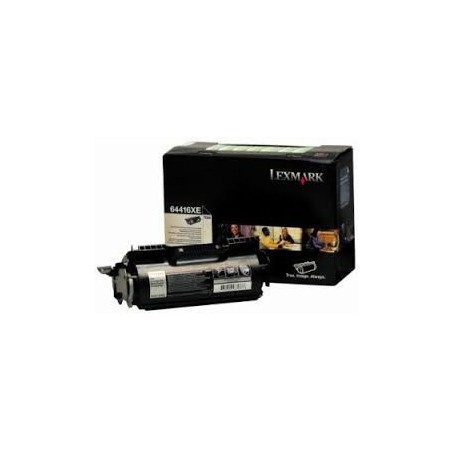 64416XE Toner Noir 32k pour imprimante Lexmark Optra T644/DN/DTN/N/TN 64416XE Toner Noir 32k pour imprimante Lexmark Optra T644/DN/DTN/N/TN