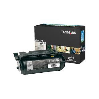 X644A11E Toner Noir 32k pour imprimante Lexmark X640e X642e, X644e, X646dte