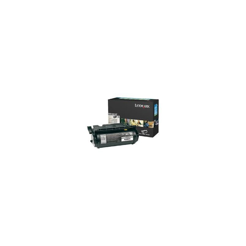 X644A11E Toner Noir imprimante Lexmark X640e X642e, X644e, X646dte 