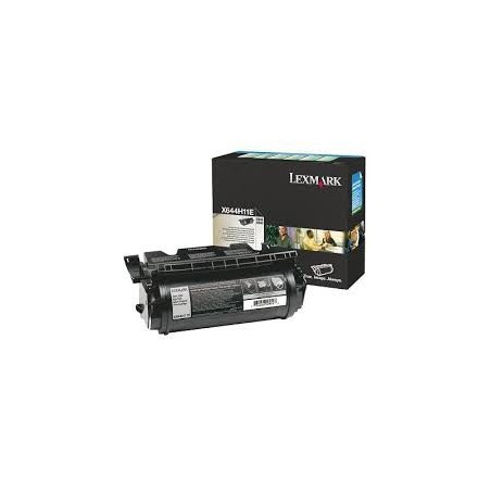 X644H11E Toner Noir Lexmark 21k pour imprimante X642e X644e X646e X644H11E Toner Noir Lexmark 21k pour imprimante X642e X644e X646e