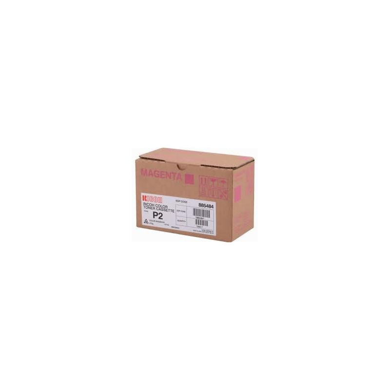 888237 Cartouche de Toner Magenta Ricoh Type P2 pour Ricoh Aficio 2228C / Ricoh Aficio 2232C / Ricoh Aficio 2238C