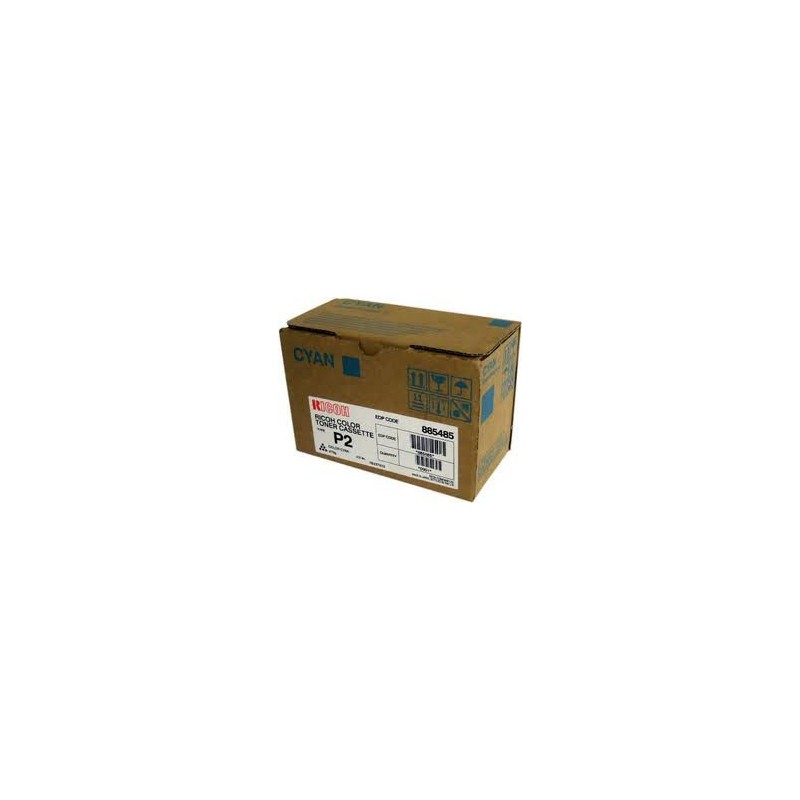 888238 Cartouche de Toner Cyan Ricoh Type P2 pour Ricoh Aficio 2228C / Ricoh Aficio 2232C / Ricoh Aficio 2238C