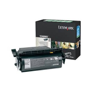 12A6865 Toner Noir 30k pour imprimante Lexmark Optra T620, T622