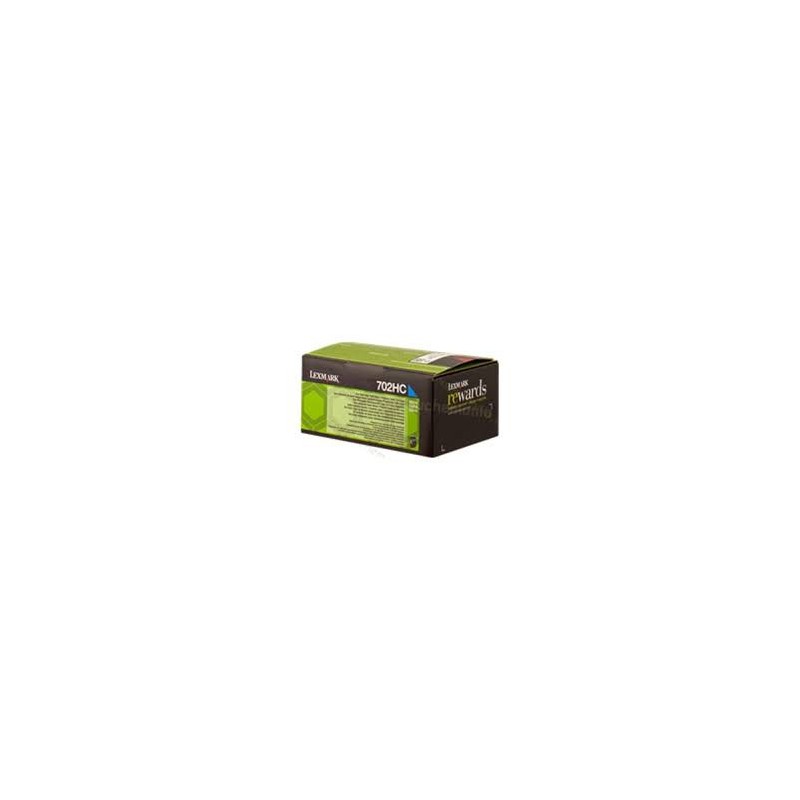 70C2HC0 Toner Cyan pour imprimante Lexmark CS310, CS410, CS510