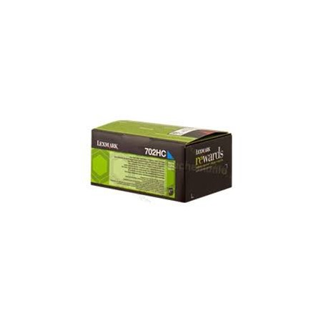 70C2HC0 Toner Cyan pour imprimante Lexmark CS310, CS410, CS510 70C2HC0 Toner Cyan pour imprimante Lexmark CS310, CS410, CS510