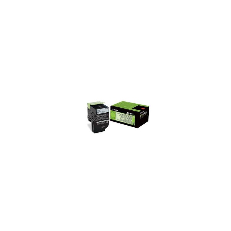 70C2HK0 Toner Noir pour imprimante Lexmark CS310, CS410, CS510