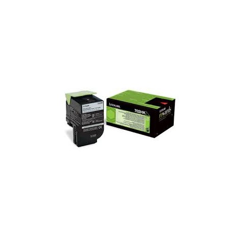 70C2HK0 Toner Noir pour imprimante Lexmark CS310, CS410, CS510 70C2HK0 Toner Noir pour imprimante Lexmark CS310, CS410, CS510