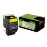 70C2HY0 Toner Jaune pour imprimante Lexmark CS310, CS410, CS510