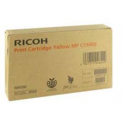 Cartouche de toner Ricoh DT1500 Jaune 888548 DT1500YLW pour copieur MP C1500SP