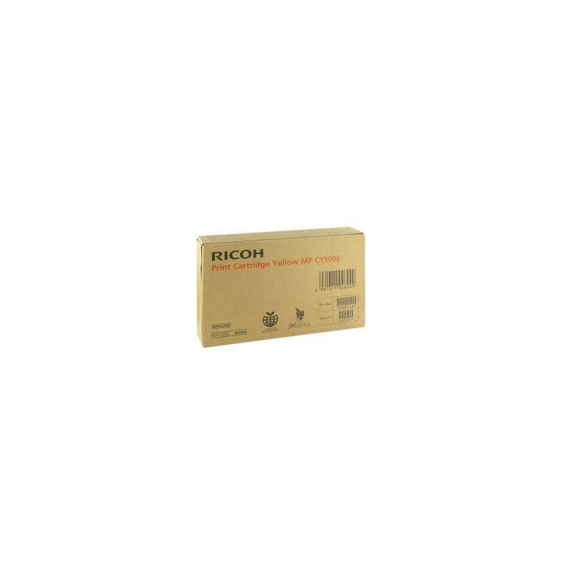 Cartouche de toner Ricoh DT1500 Jaune 888548 DT1500YLW pour copieur MP C1500SP