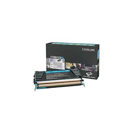 C736H1CG Toner Cyan Lexmark 10k pour imprimante C736DN C736N X736DTN X736DE X738DE C736H1CG Toner Cyan Lexmark 10k pour imprimante C736DN C736N X736DTN X736DE X738DE