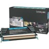 C736H1CG Toner Cyan Lexmark 10k pour imprimante C736DN C736N X736DTN X736DE X738DE