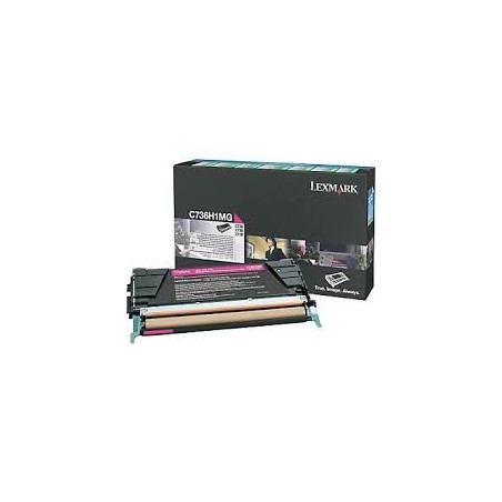 C736H1MG Toner Magenta Lexmark 10k pour imprimante C736DN C736N X736DTN X736DE X738DE C736H1MG Toner Magenta Lexmark 10k pour imprimante C736DN C736N X736DTN X736DE X738DE