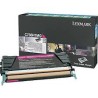 C736H1MG Toner Magenta Lexmark 10k pour imprimante C736DN C736N X736DTN X736DE X738DE