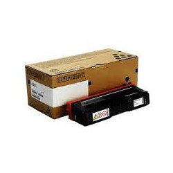 Cartouche de toner Ricoh SP C252 Cyan HC 407717 pour copieur SPC252DN. SPC252SF