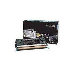 C746H1KG Toner Noir pour imprimante Lexmark C746, C748