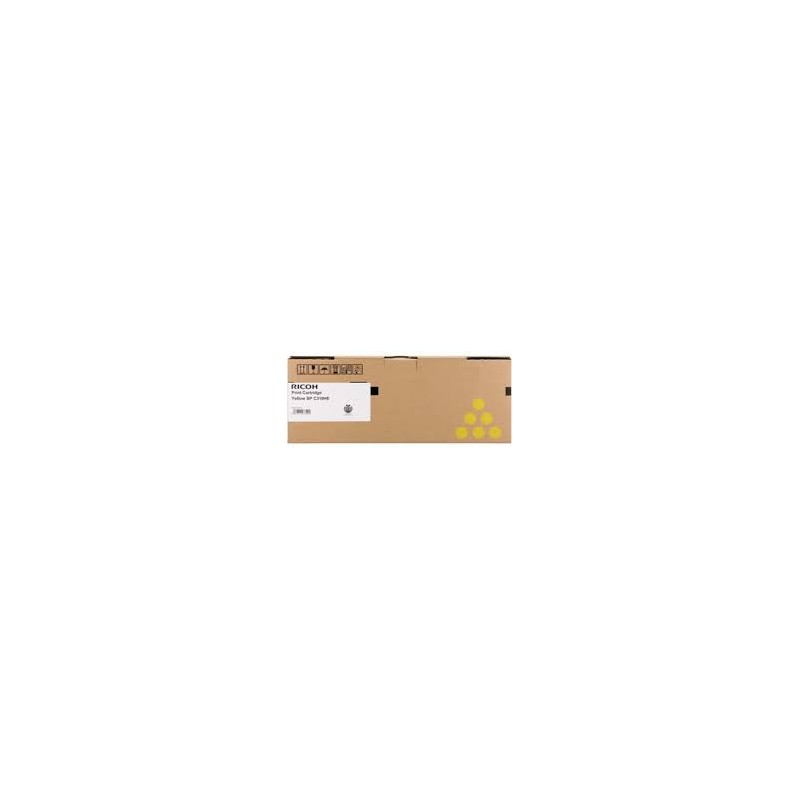 Cartouche de toner Ricoh SPC310 Jaune LC 406351 pour copieur SPC310. 311. 312. 231. 232. 242. 320