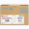 Cartouche de toner Ricoh Type 105 Cyan 888037 885409 275g pour copieur AP3800C Aficio CL 7000