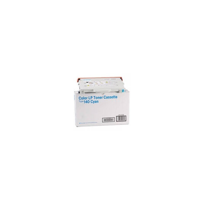 Cartouche de toner Ricoh Type 140 Cyan 402098 pour copieur Aficio CL800. CL1000N SPC210SF