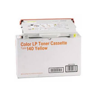 Cartouche de toner Ricoh Type 140 Jaune 402100 pour copieur Aficio CL800. CL1000N. SPC210SF