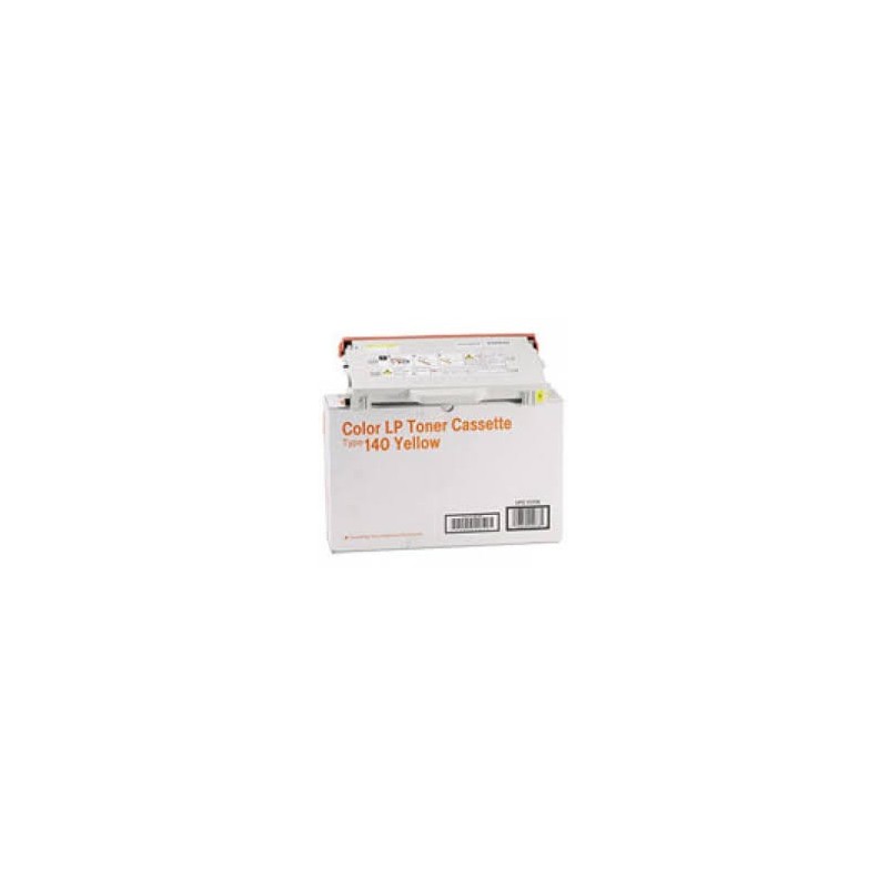 Cartouche de toner Ricoh Type 140 Jaune 402100 pour copieur Aficio CL800. CL1000N SPC210SF