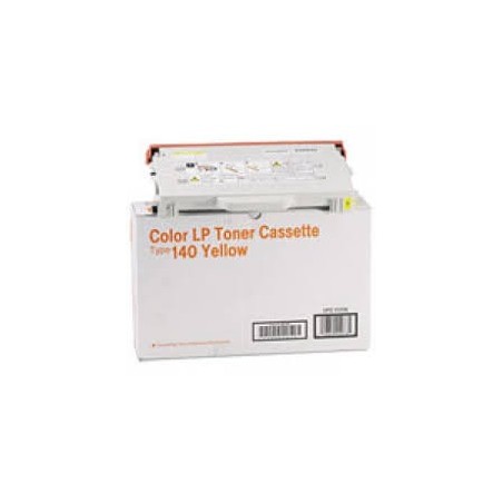 Cartouche de toner Ricoh Type 140 Jaune 402100 pour copieur Aficio CL800. CL1000N SPC210SF