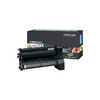 C780H1CG Toner Cyan 10k pour imprimante Lexmark C780, C782, X782E