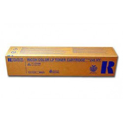 Cartouche de toner Ricoh Type 245 Cyan HC 15k 888315 360g pour copieur CL4000. SPC410. SPC411. SPC420