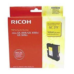 405535 Cartouche de toner Type GC21Y Jaune pour copieur Ricoh GX2500. GX3000. GX3050N. GX5050N. GX7000