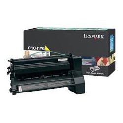 C780H1YG Toner Jaune 10k pour imprimante Lexmark C780, C782, X782E