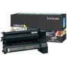 C780H1YG Toner Jaune Lexmark 10k pour imprimante C780 C782 X782E
