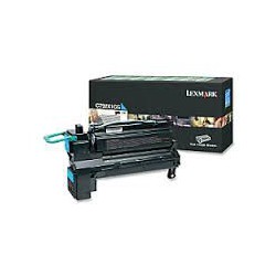 C792X1CG Toner Cyan Lexmark 20k pour imprimante C780, C782, X782E