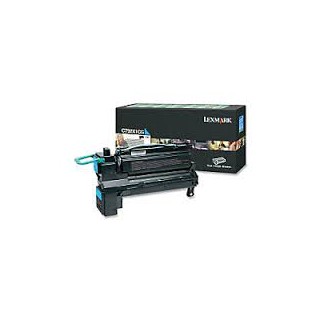 C792X1CG Toner Cyan Lexmark 20k pour imprimante C780, C782, X782E