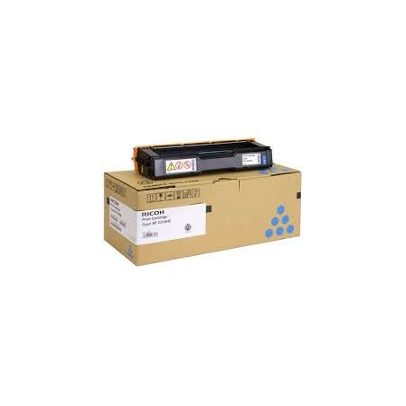Cartouche de toner Ricoh Type SPC310 Cyan HC 406480 pour copieur SPC311. 312. 231. 232. 242. 320
