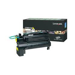 C792X1YG Toner Jaune 20k pour imprimante Lexmark C780, C782, X782E, C792