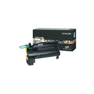 C792X1YG Toner Jaune 20k pour imprimante Lexmark C780, C782, X782E, C792