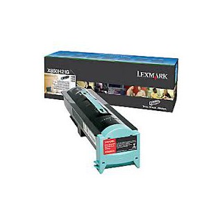 X850H21G Toner Lexmark Noir pour imprimante Lexmark X850e, X852e, X854e